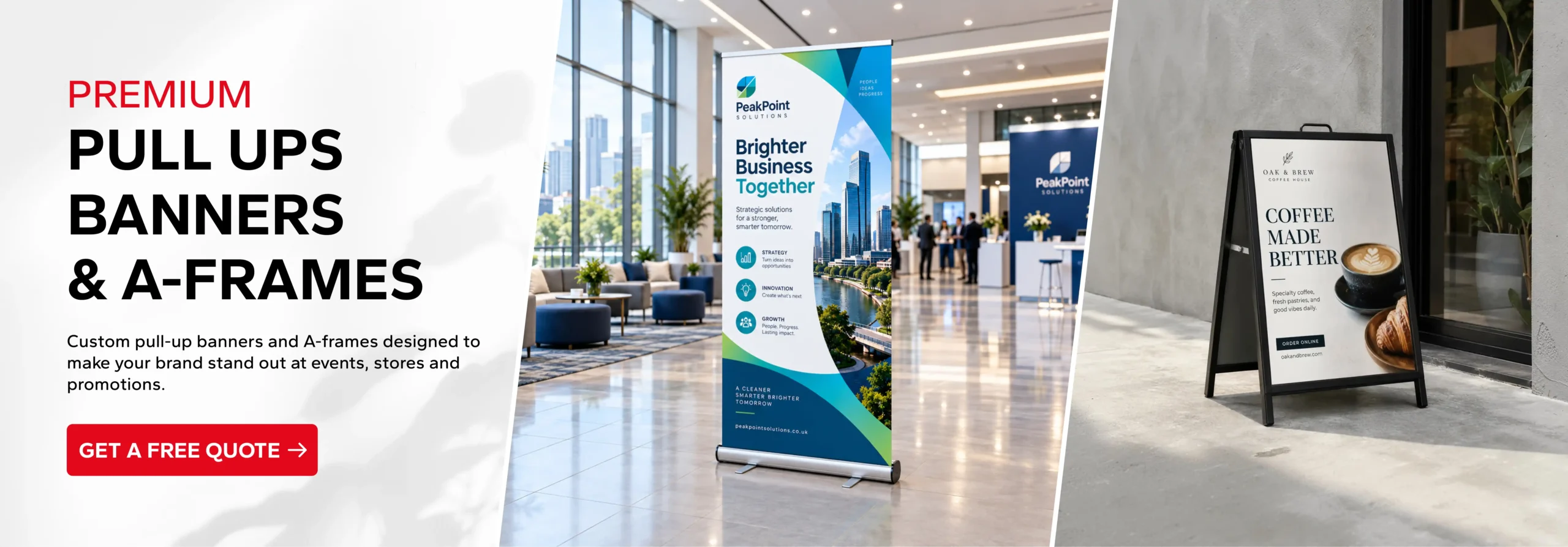 Pull Ups Banners & A-Frames Banner- promotionprint